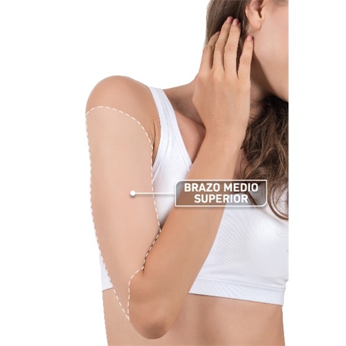Brazo medio superior mujer