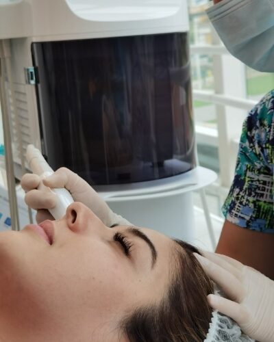 Limpieza facial aquapure